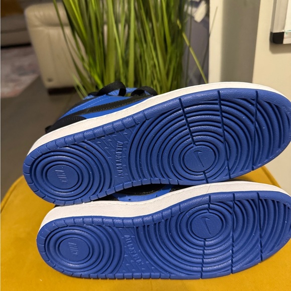 Nike Kids High-Top Sneakers - Blue and Black - Picture 3 of 5